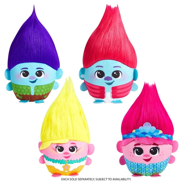 New Mattel Trolls Band Together Hairmony Mixers Plush Toy with Sound - Picture 7 of 7